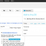 Any.do-Integration in Gmail