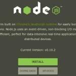 Node-js-Homepage